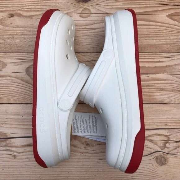 Crocs Crocband Platform Full Force Clog White — фото 7