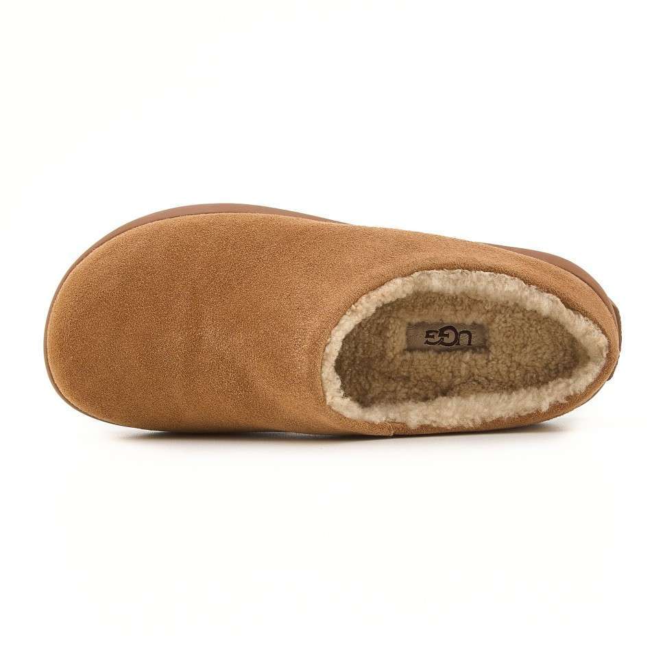 Жіночі UGG Шльопанці Помаранчеві Замшеві Slipper Chestnut — фото 2