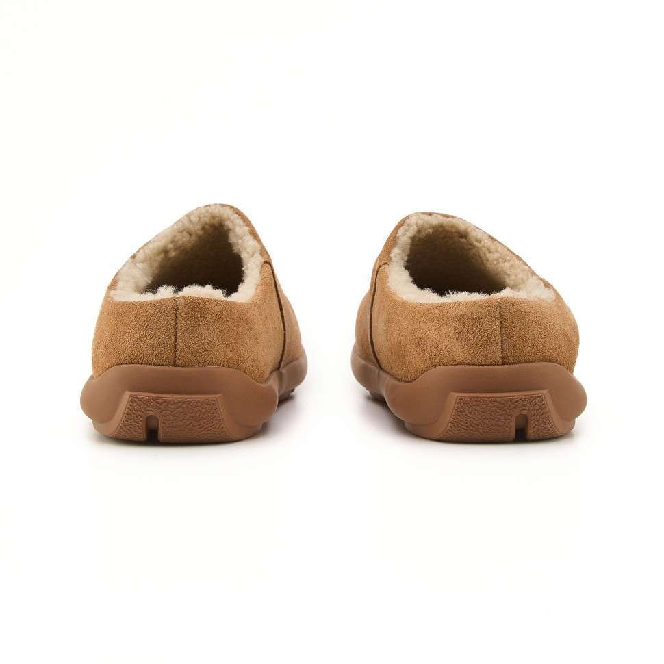 Жіночі UGG Шльопанці Помаранчеві Замшеві Slipper Chestnut — фото 4