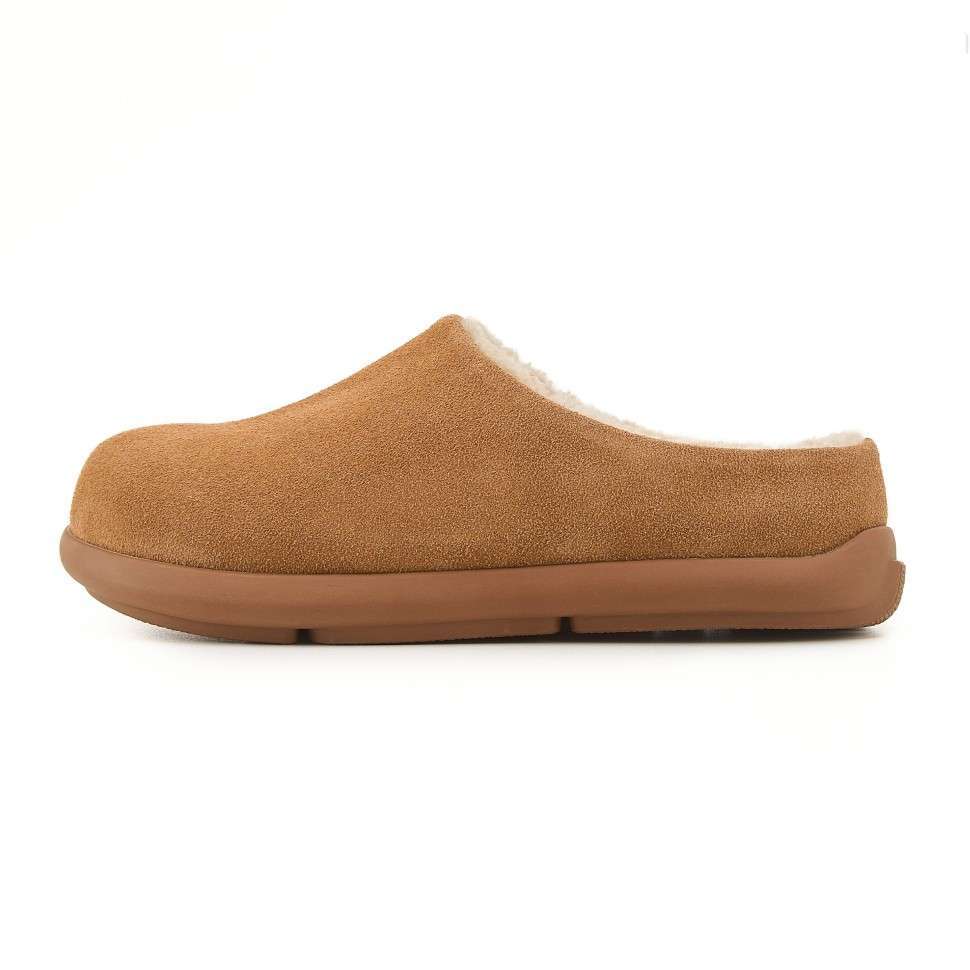 Жіночі UGG Шльопанці Помаранчеві Замшеві Slipper Chestnut — фото 6