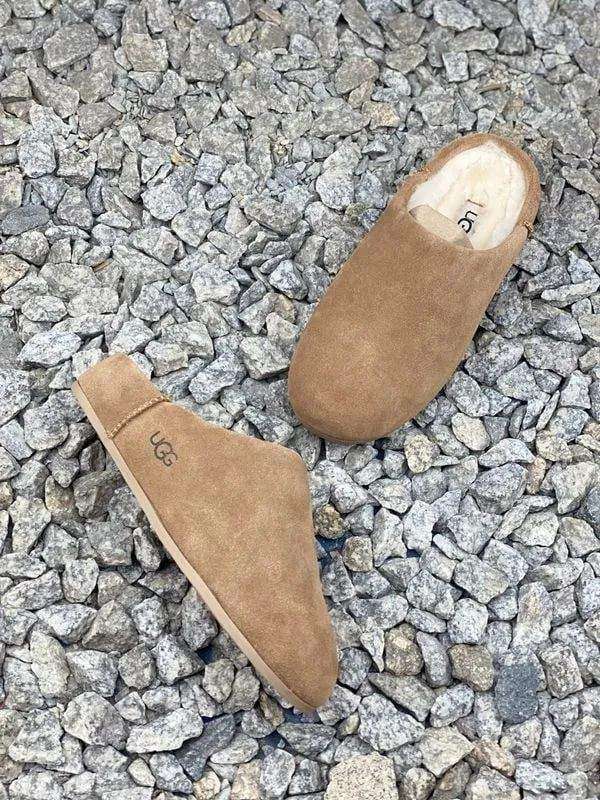 Жіночі UGG Шльопанці Помаранчеві Замшеві Elea Slip-On Chesnut — фото 11