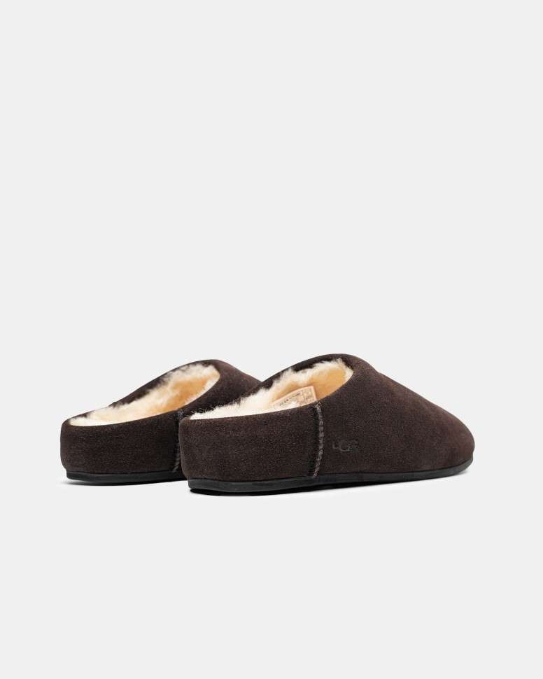 Жіночі UGG Шльопанці Чорні Замшеві Elea Slip-On Cocoa Brown Black — фото 8