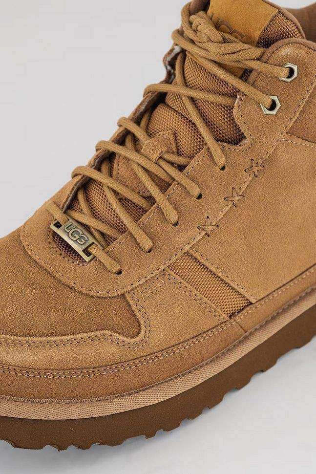 Чоловічі UGG Кросівки Зимові Замшеві Помаранчеві Highland Hi Heritage Chestnut — фото 2