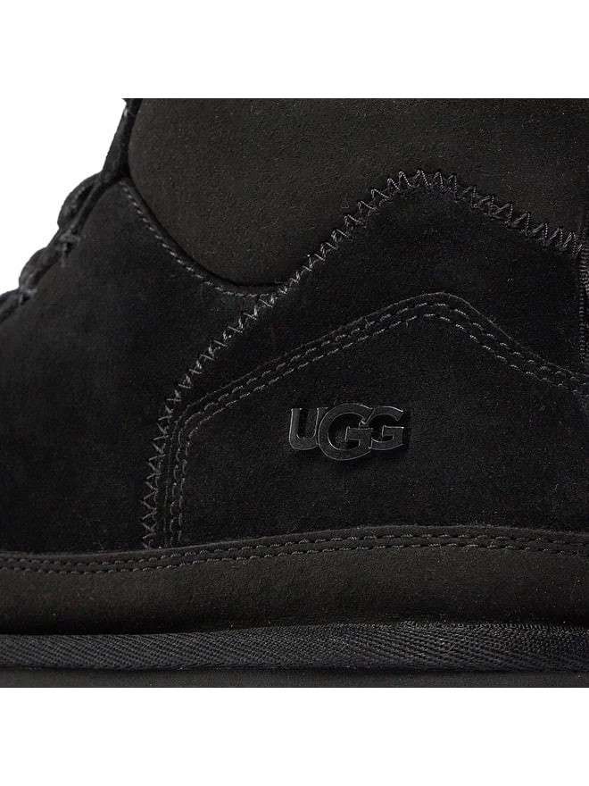 Чоловічі UGG Кросівки Зимові Замшеві Чорні Highland Hi Heritage Black — фото 10