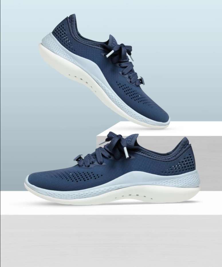 Чоловічі Crocs Кросівки Пейсер 360 Наві Literide Pacer Navy / Blue Grey — фото 9