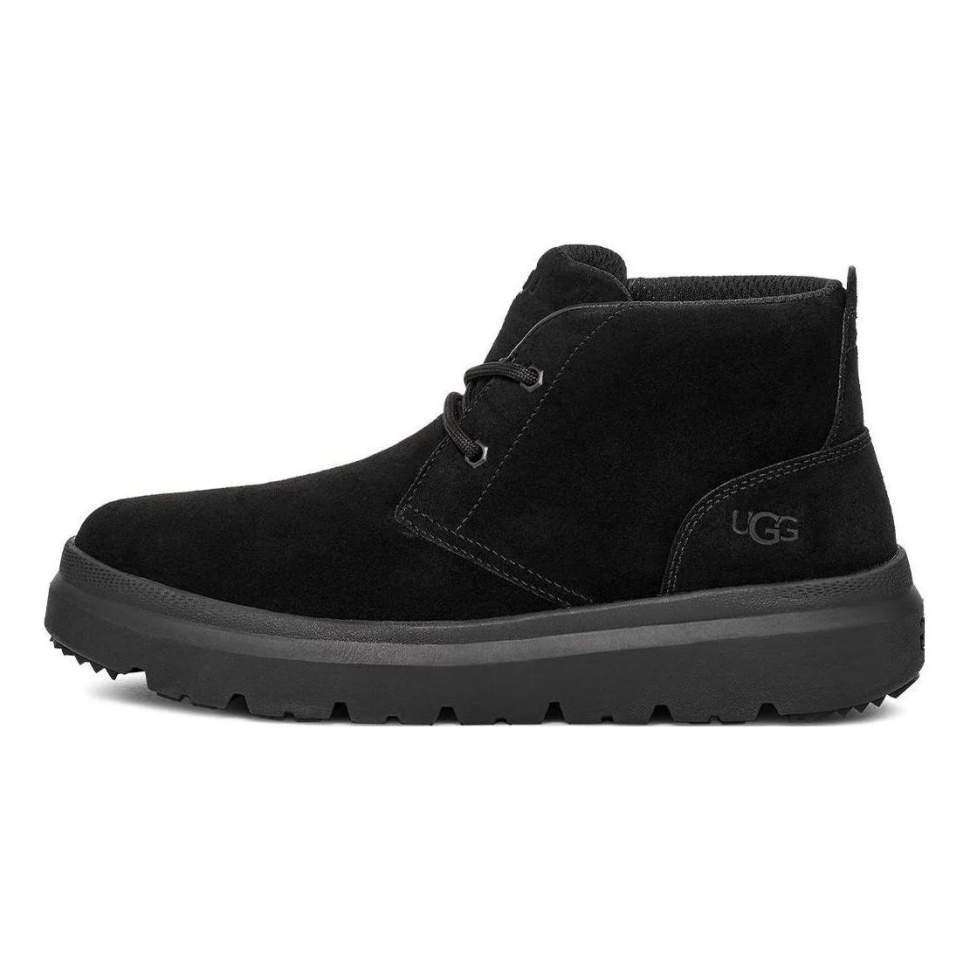 Чоловічі UGG Чоботи Зимові Замшеві Чорні M Burleigh Chukka Black — фото 2