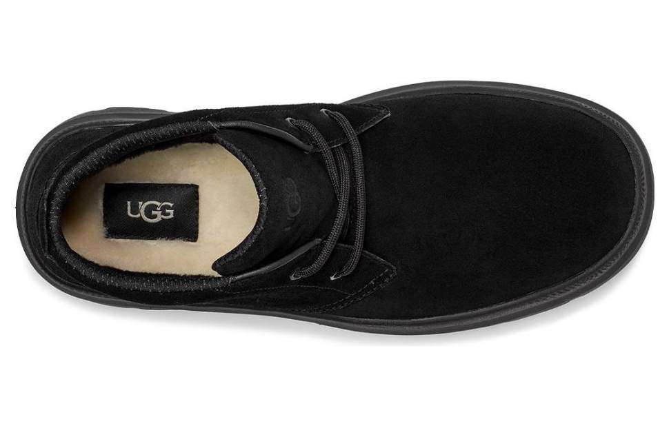 Чоловічі UGG Чоботи Зимові Замшеві Чорні M Burleigh Chukka Black — фото 5