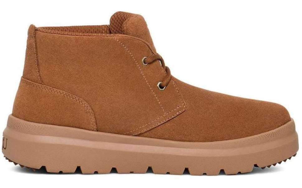 Чоловічі UGG Чоботи Зимові Замшеві Коричневі M Burleigh Chukka Chestnut
