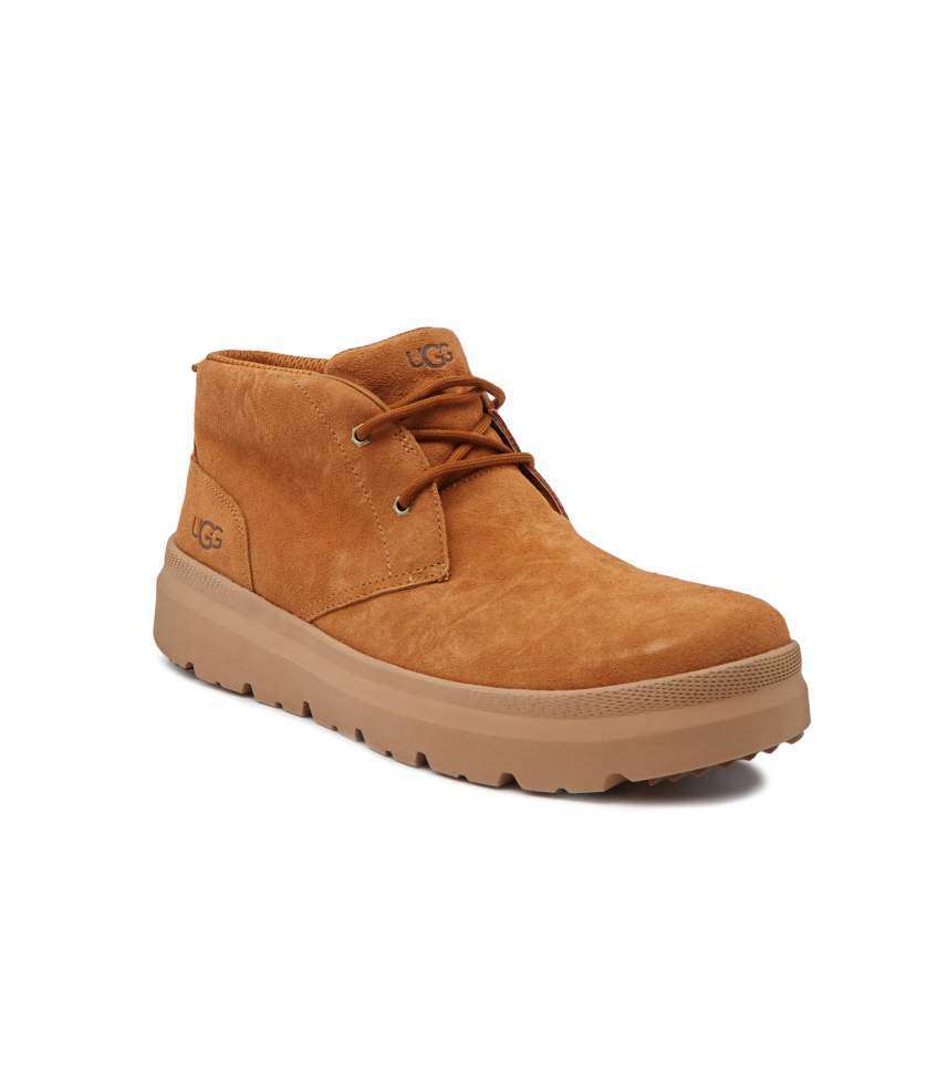 Чоловічі UGG Чоботи Зимові Замшеві Коричневі M Burleigh Chukka Chestnut — фото 2
