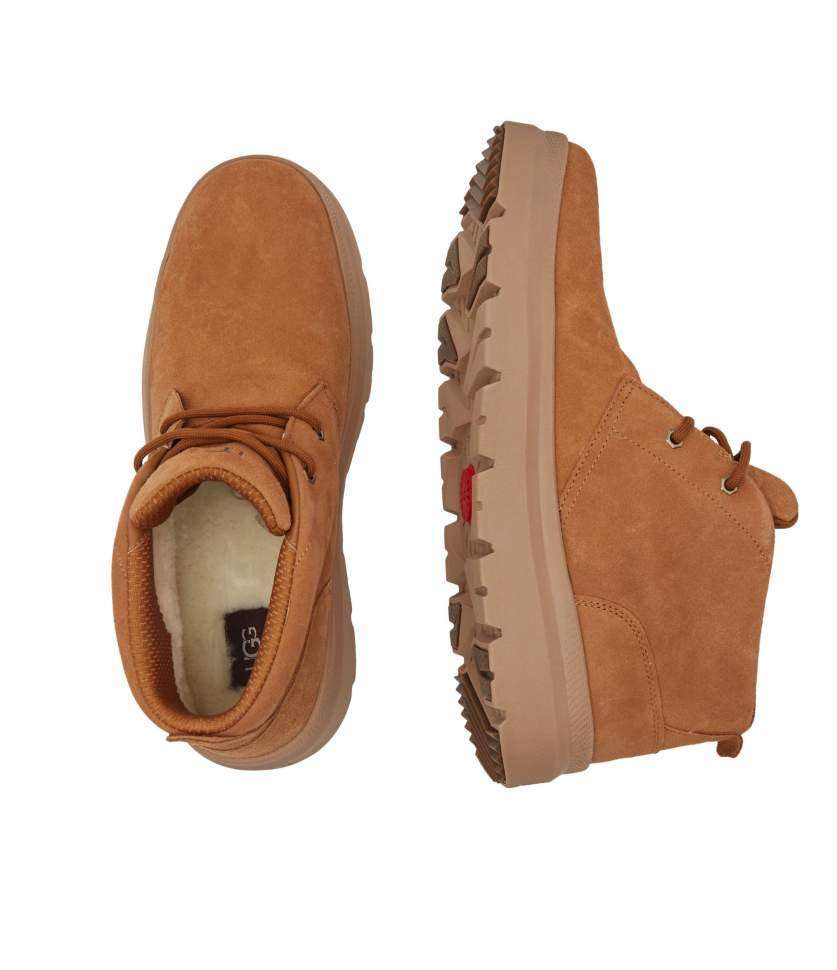 Чоловічі UGG Чоботи Зимові Замшеві Коричневі M Burleigh Chukka Chestnut — фото 5