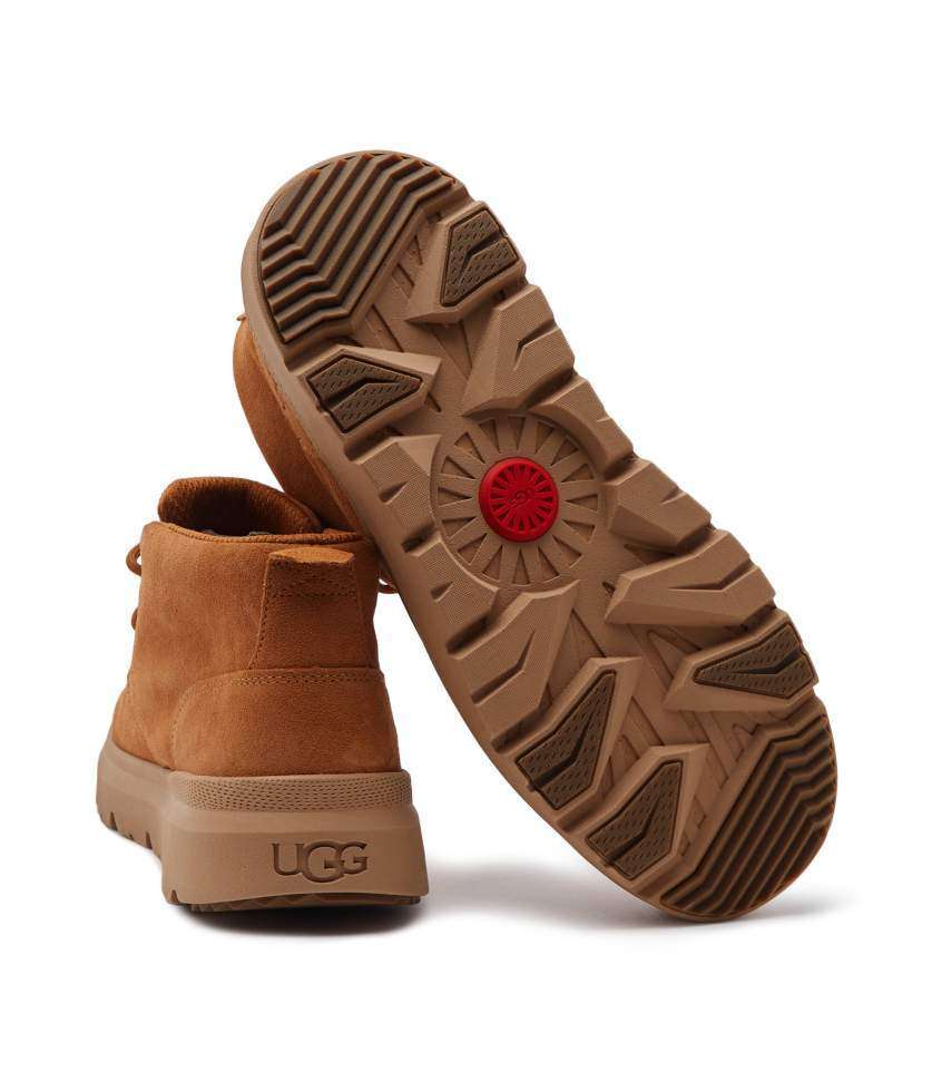 Чоловічі UGG Чоботи Зимові Замшеві Коричневі M Burleigh Chukka Chestnut — фото 6