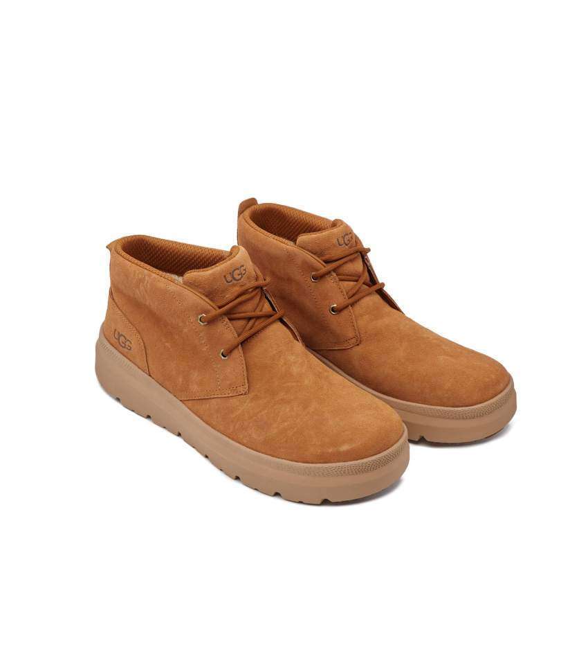 Чоловічі UGG Чоботи Зимові Замшеві Коричневі M Burleigh Chukka Chestnut — фото 7