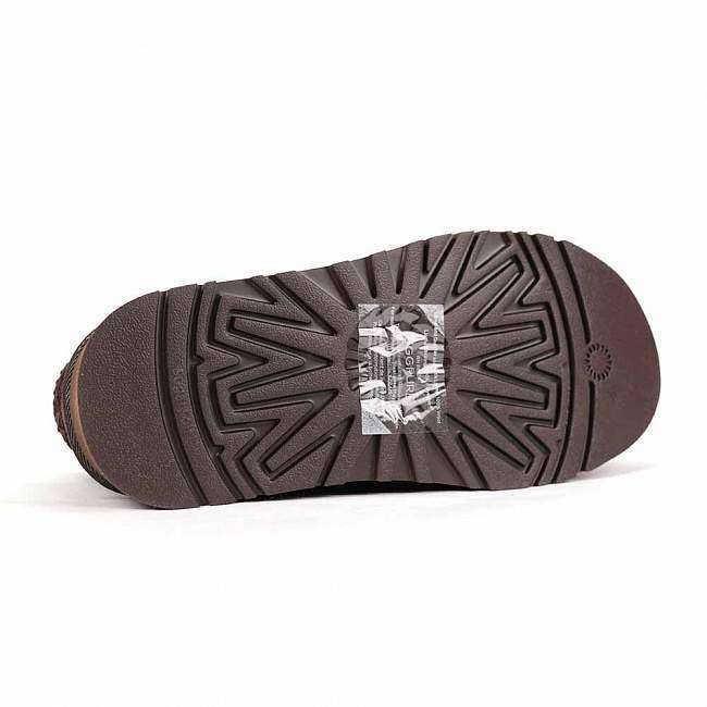 Жіночі UGG Тазз Вязані Сліппер Ультра Міні Платформа Коричневі Tazz Platform Knit Chocolate — фото 6
