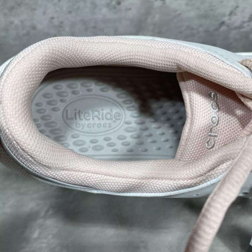 Жіночі Кросівки Crocs On The Clock Work Sneaker Atmosphere/Multi — фото 9