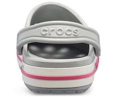 Жіночі Crocs Bayaband Clog Light Grey/Candy Pink — фото 13