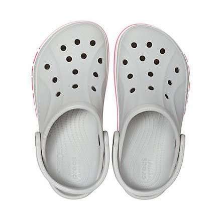 Жіночі Crocs Bayaband Clog Light Grey/Candy Pink — фото 14