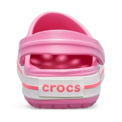 Жіночі Crocs Crocband Pink Lemonade/White — фото 11