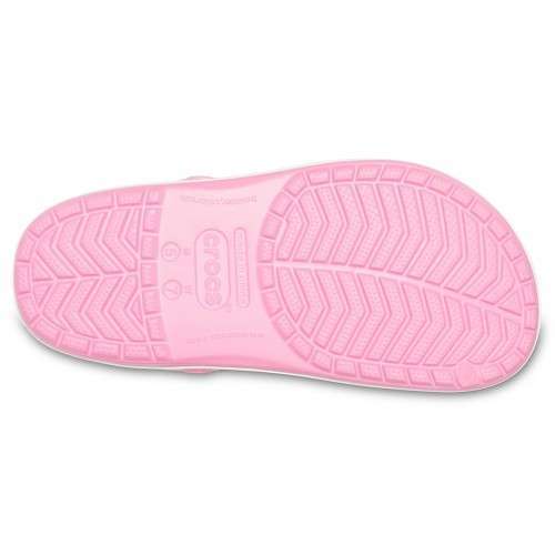 Жіночі Crocs Crocband Pink Lemonade/White — фото 12