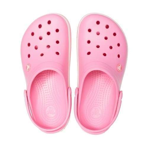 Жіночі Crocs Crocband Pink Lemonade/White — фото 8