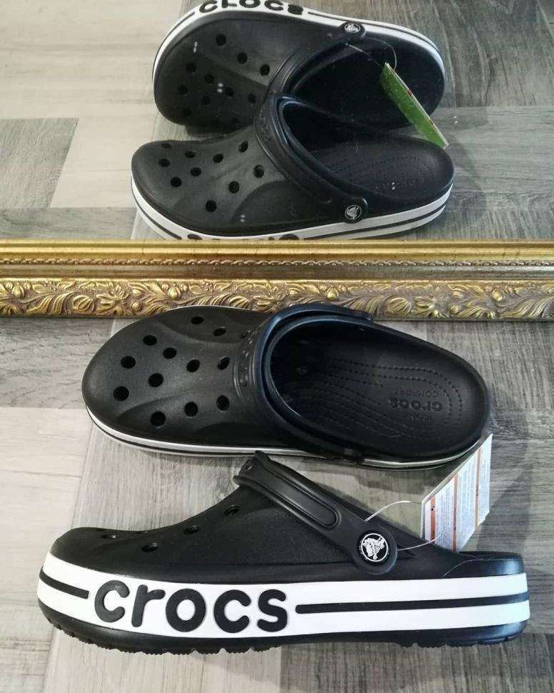 Чоловічі Crocs Баябенд Клог Чорні Bayaband Clog Black — фото 2