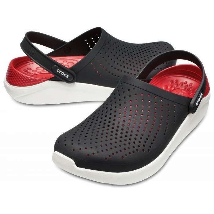 Crocs Лайтрайд Клог Чорні LiteRide Clog Black/white
