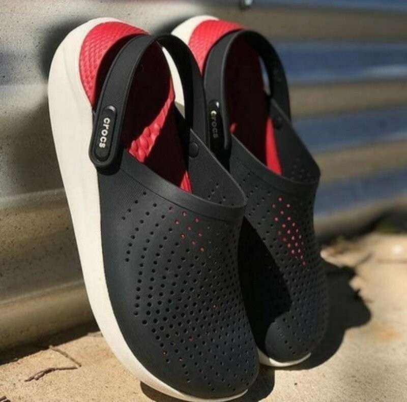 Crocs Лайтрайд Клог Чорні LiteRide Clog Black/white — фото 2