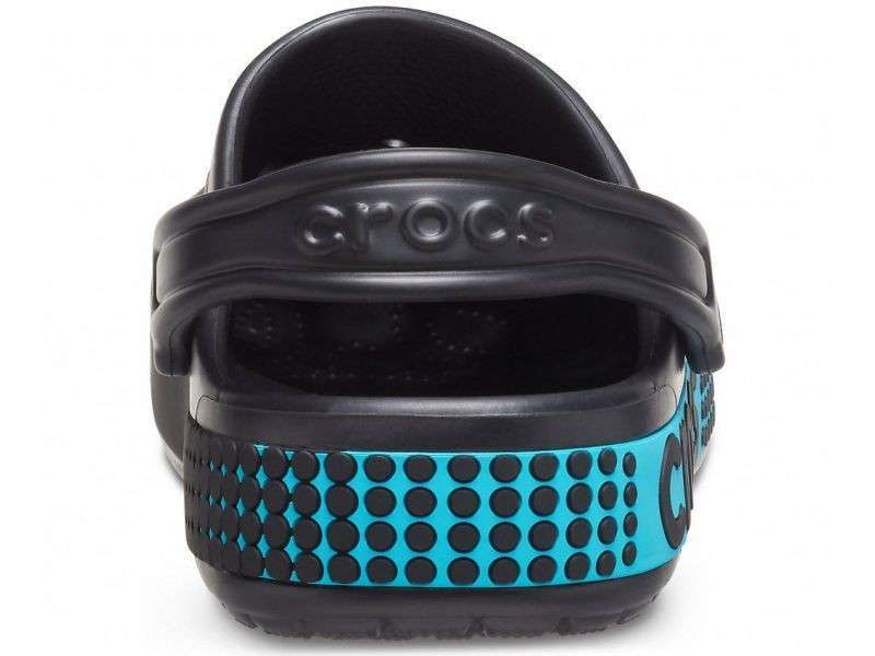 Чоловічі Crocs Баябенд Клог Лого Чорні Bayaband Logo Motion Clog Black — фото 11