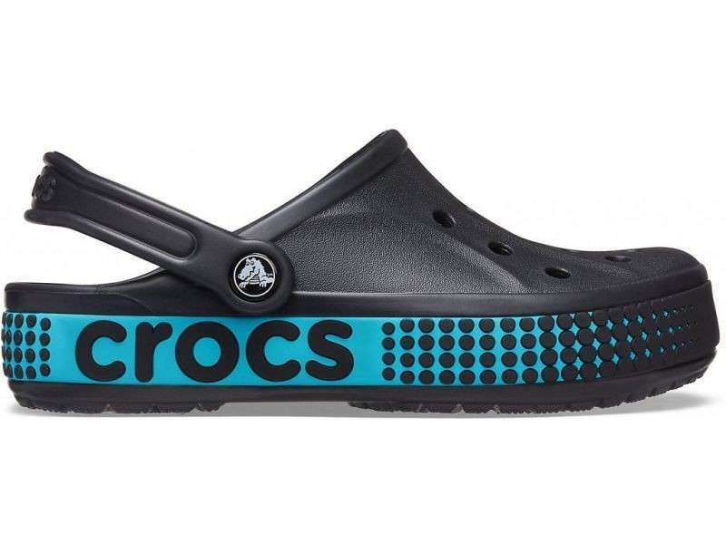 Чоловічі Crocs Баябенд Клог Лого Чорні Bayaband Logo Motion Clog Black — фото 12