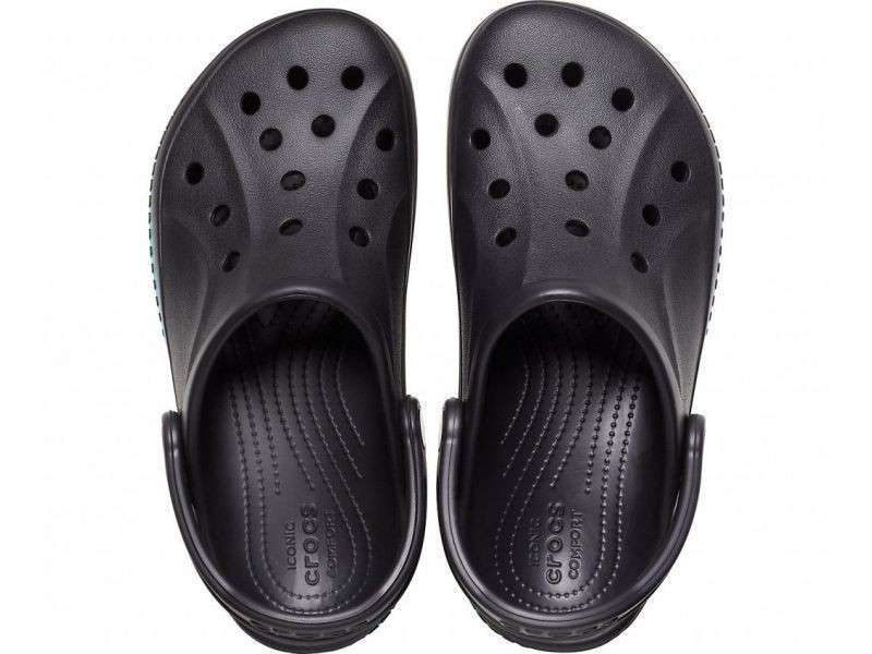 Чоловічі Crocs Баябенд Клог Лого Чорні Bayaband Logo Motion Clog Black — фото 14