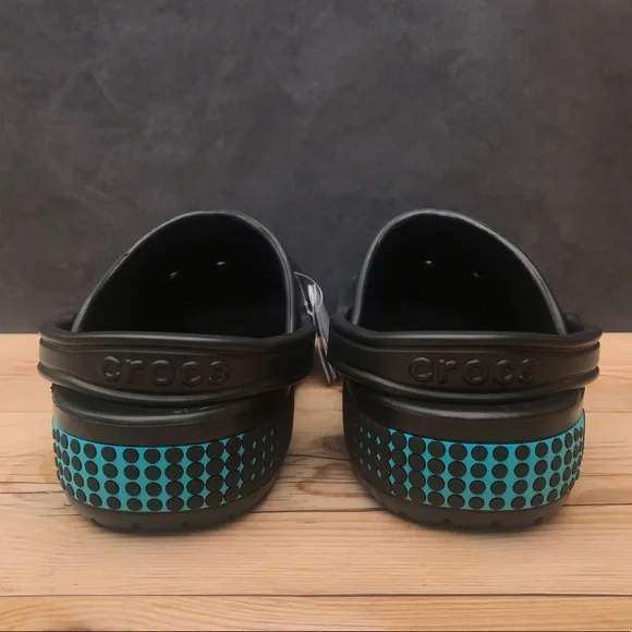 Чоловічі Crocs Баябенд Клог Лого Чорні Bayaband Logo Motion Clog Black — фото 8