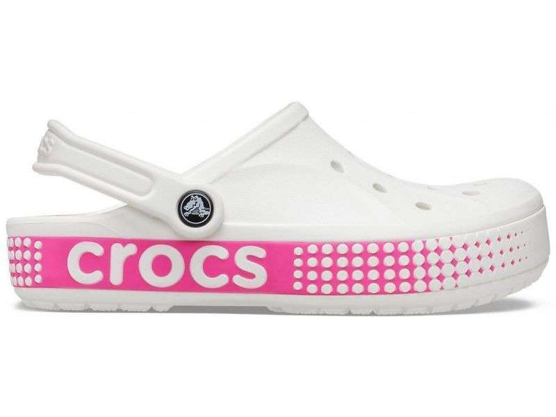 Жіночі Crocs Bayaband Logo Motion Clog White — фото 3