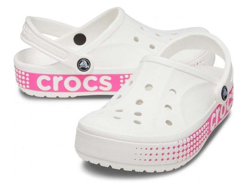 Жіночі Crocs Bayaband Logo Motion Clog White — фото 9
