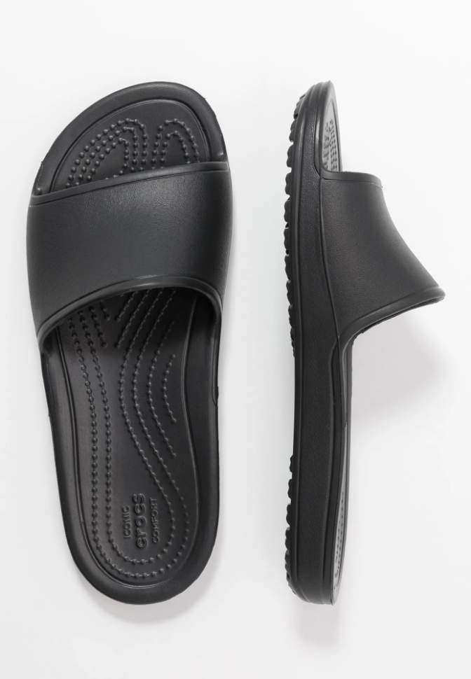 Жіночі шльопанці Crocs Sloane Slide Women Black Croslite — фото 13