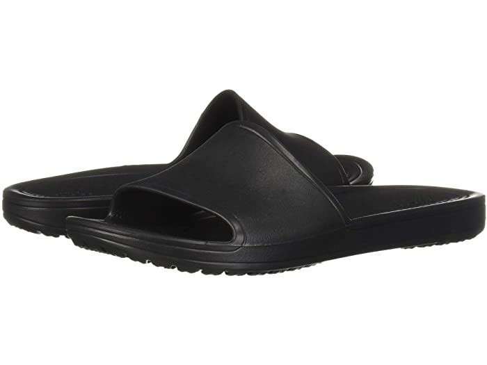 Жіночі шльопанці Crocs Sloane Slide Women Black Croslite — фото 5
