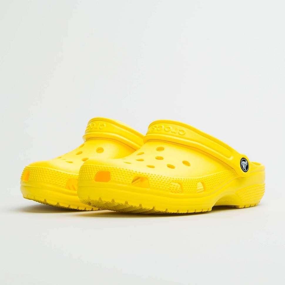 Crocs Classic Clog Yellow — фото 7