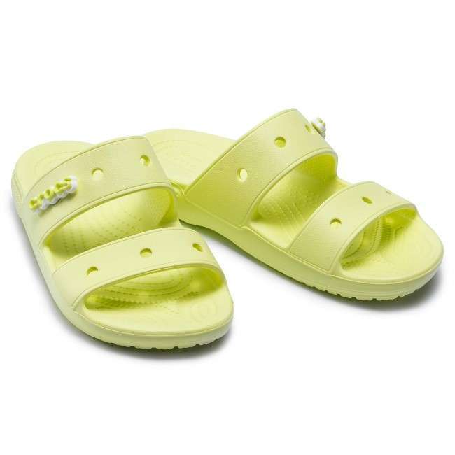 Шльопанці Crocs Classic Sandal Lime Zest — фото 1