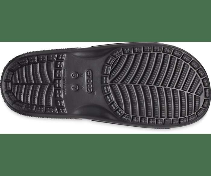 Жіночі шльопанці Crocs Classic Fur Sure Slide Black — фото 7