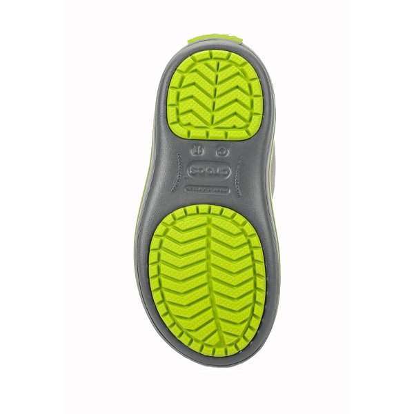 Cапоги Зимние Crocs Серые Сrocs Crocband LodgePoint Snow Boots Smoke/Graphite — фото 4