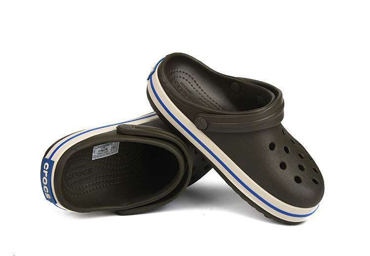 Дитячі Crocs-сабо для хлопчика Crocs Crocband Clogs Dark Camo Green/Stucco — фото 2