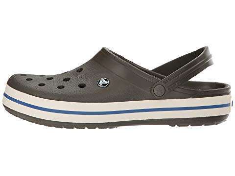 Дитячі Crocs-сабо для хлопчика Crocs Crocband Clogs Dark Camo Green/Stucco — фото 6