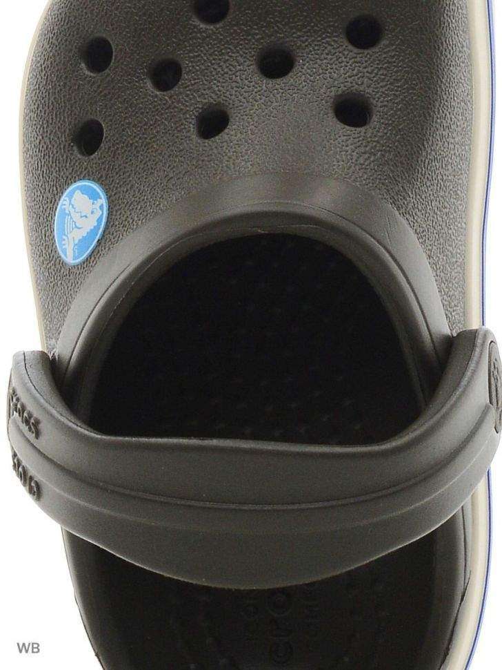 Дитячі Crocs-сабо для хлопчика Crocs Crocband Clogs Dark Camo Green/Stucco — фото 7