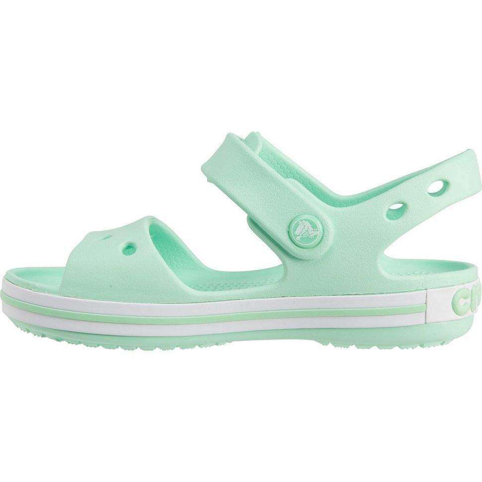 Дитячі сандалії для дівчинки Crocs Crocband Sandal Neon Mint — фото 8