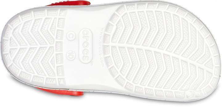 Детские Crocs Крокбенд Чёрные Drew X Crocband Chevron Clog Black/White — фото 2