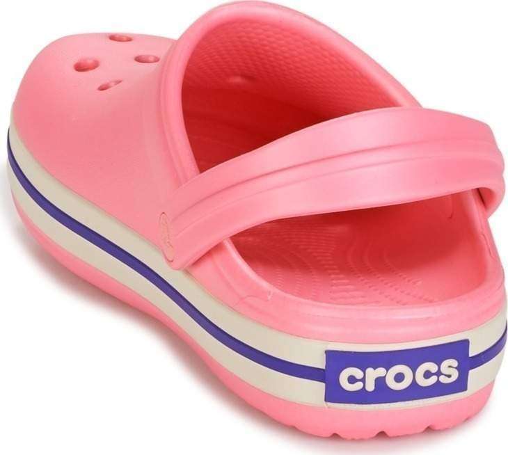 Дитячі Crocs для дівчинки Crocband Kids Peony Pink/Stucco — фото 4