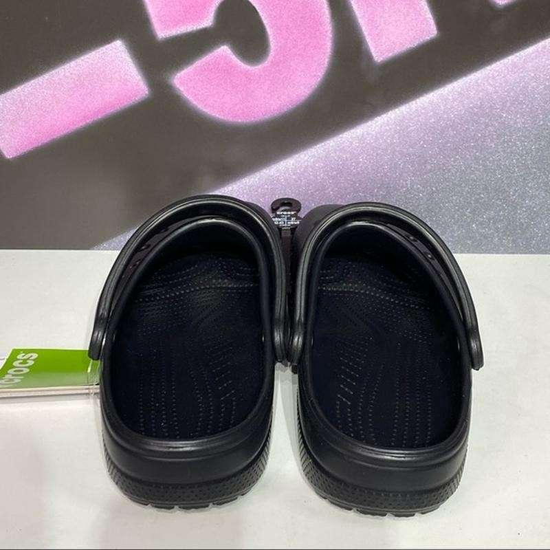 Чоловічі Crocs Класік Клог Чорні Classic Black Clog — фото 4