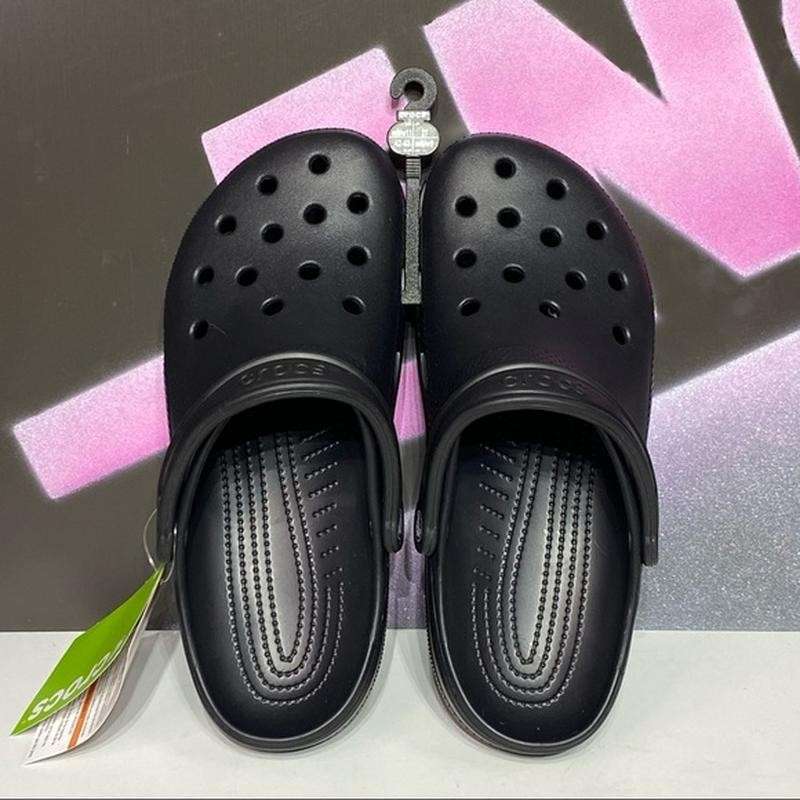 Чоловічі Crocs Класік Клог Чорні Classic Black Clog — фото 5