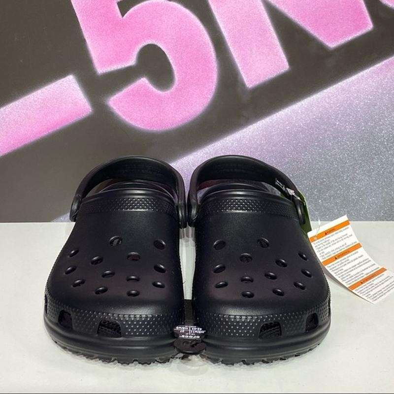 Чоловічі Crocs Класік Клог Чорні Classic Black Clog — фото 8