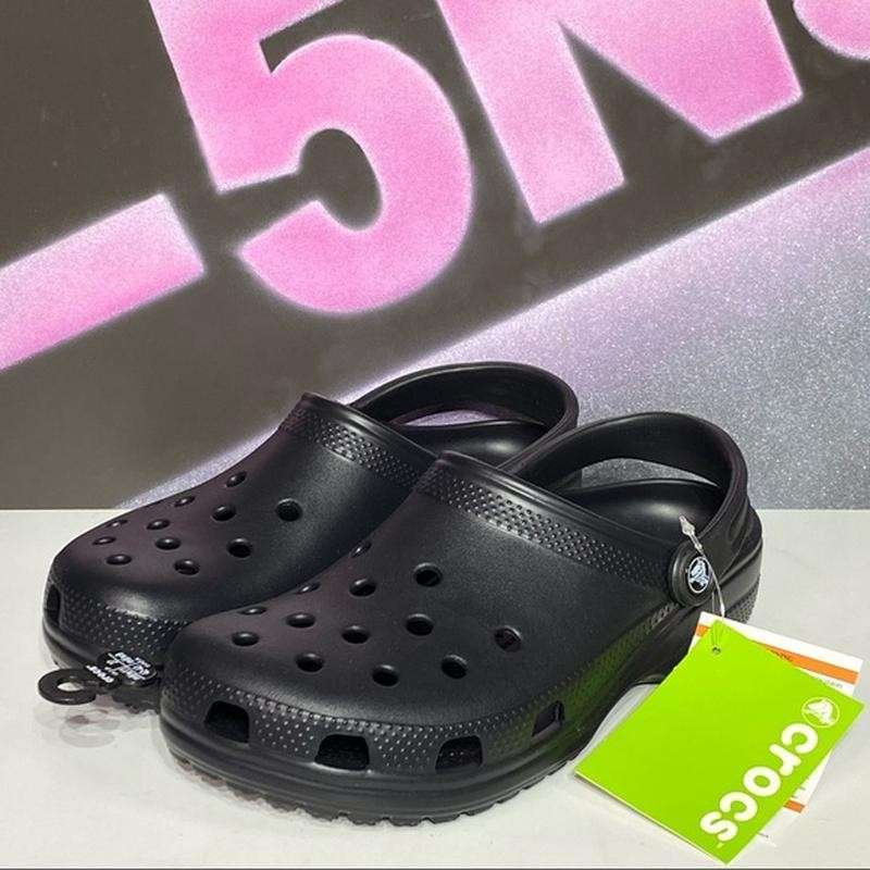 Чоловічі Crocs Класік Клог Чорні Classic Black Clog — фото 9