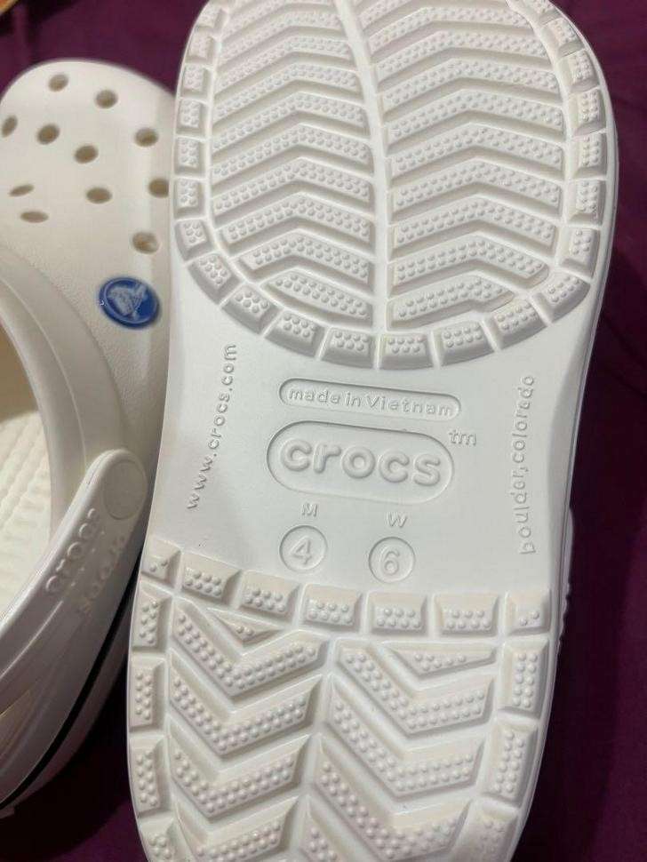 Crocs Крокбенд Білі Crocband Clog Unisex White — фото 4