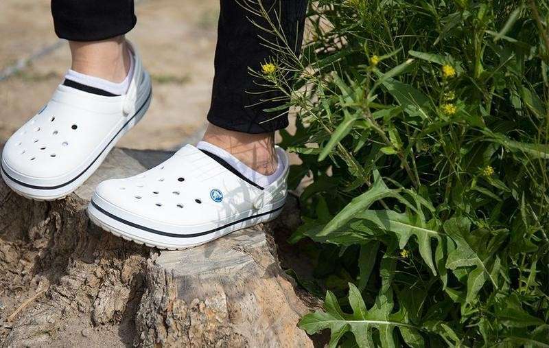 Crocs Крокбенд Білі Crocband Clog Unisex White — фото 5